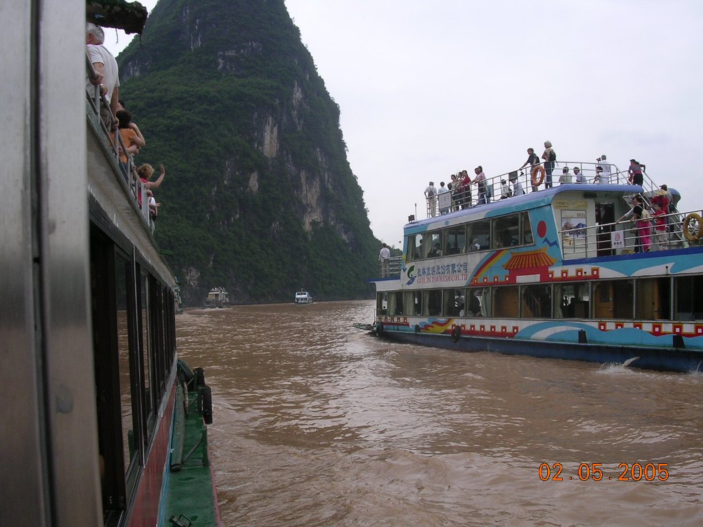 Crociera sul fiume Lijiang - Cruise on the Lijiang River